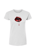 Wet lips