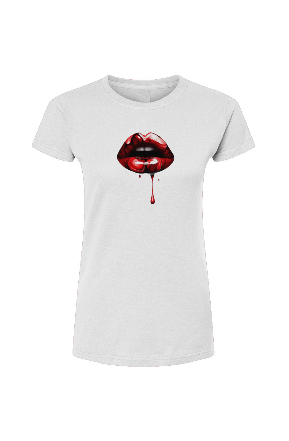 Wet lips