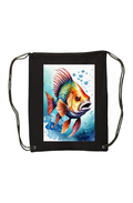 Canvas Drawstring Backpack
