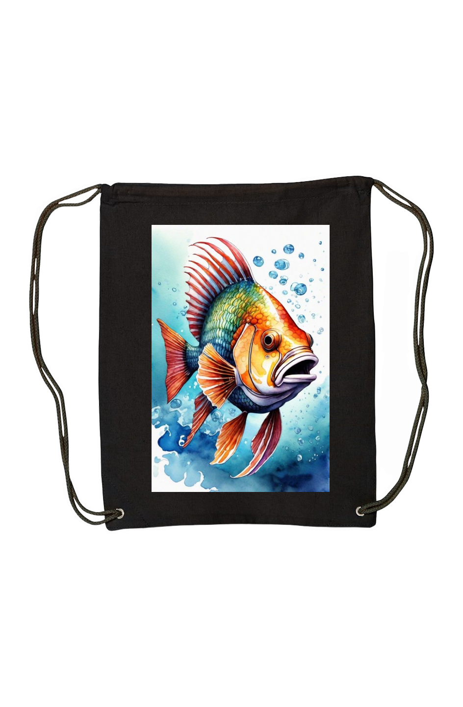 Canvas Drawstring Backpack